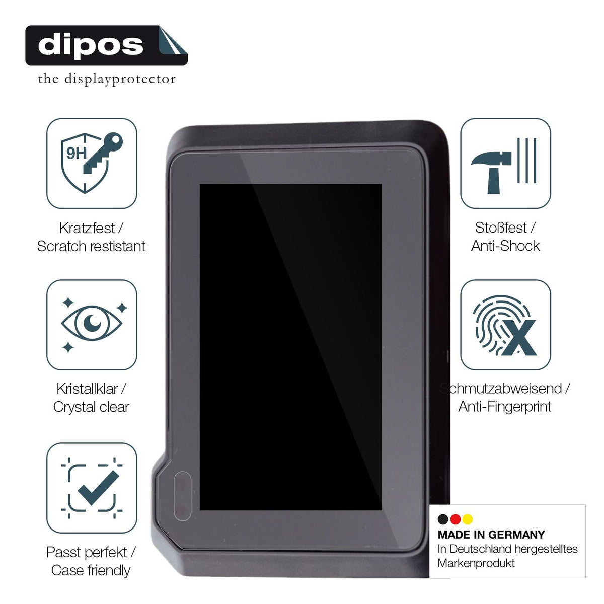 2x Screen Protector for KTM 990 Duke 2024 Flexible Glass 9H dipos