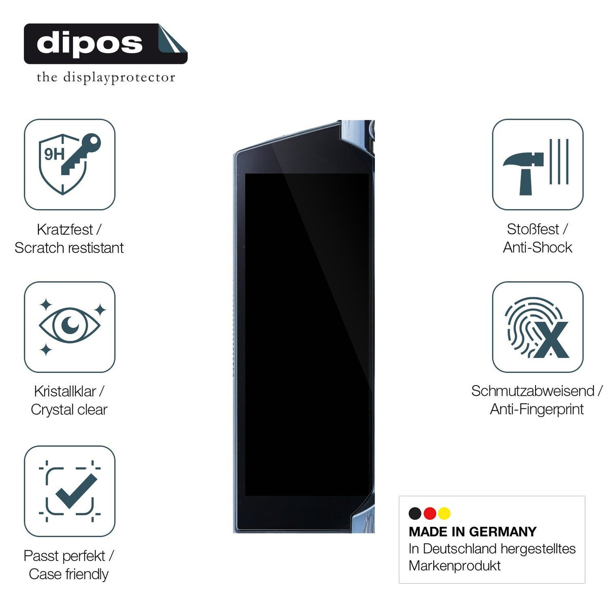 2x Screen Protector for Citroen C5 x Flexible Glass 9H dipos