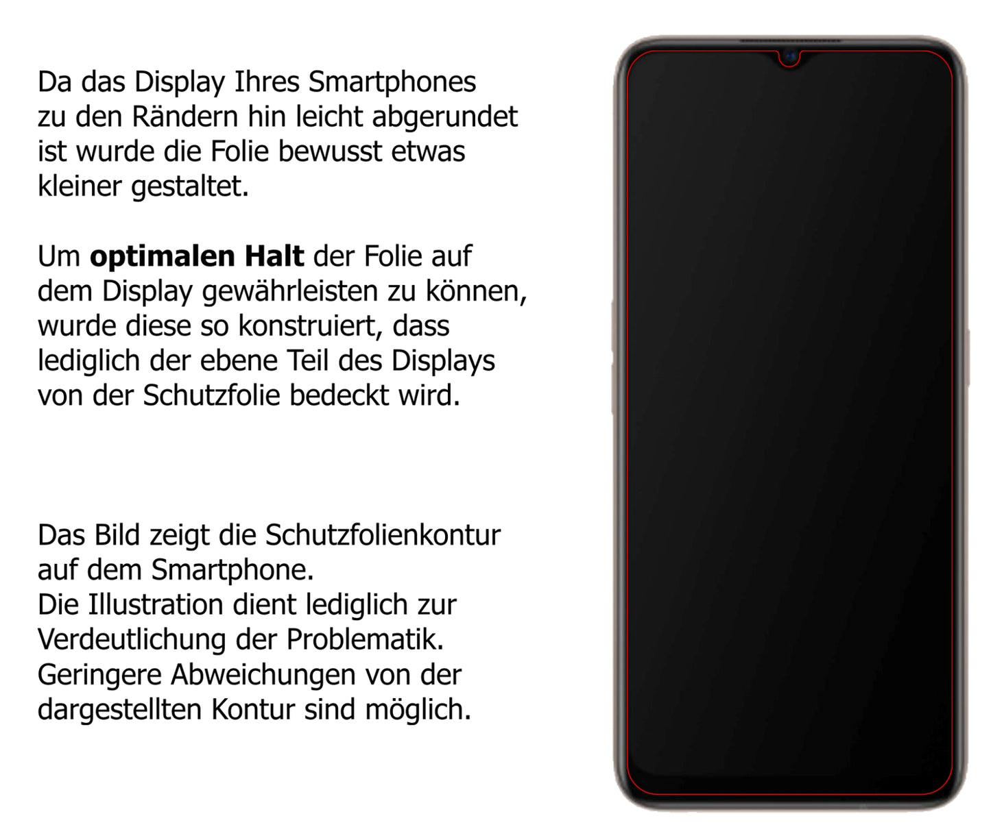Dünne und klare Folie passend zugeschnitten für Oppo A9 (2020)