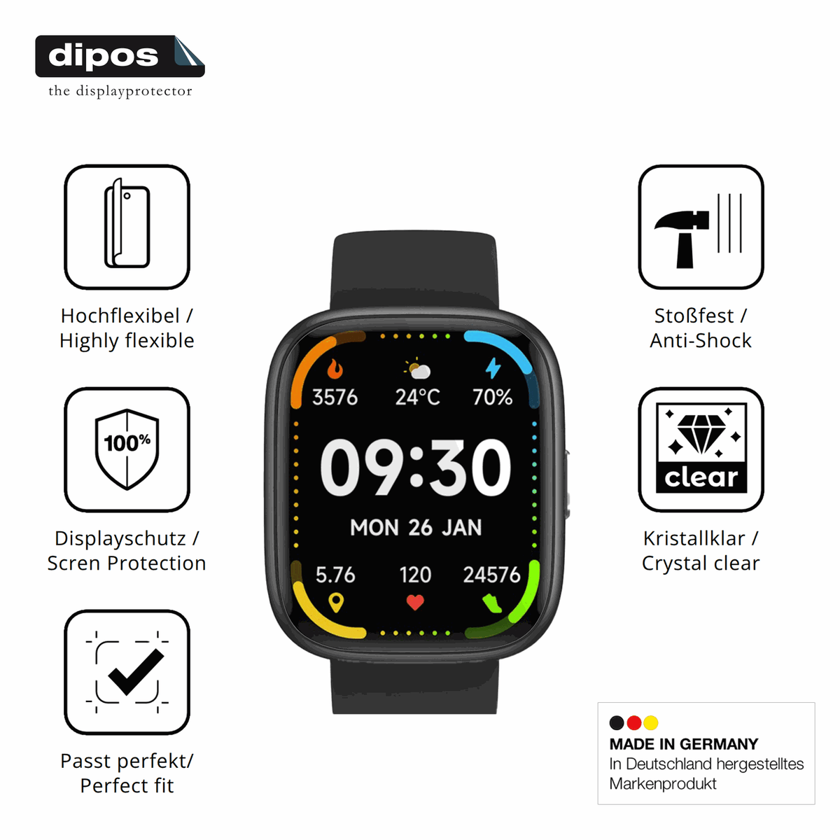 Displayschutz hergestellt in Deutschland, h�chste Qualit�t made in Germany