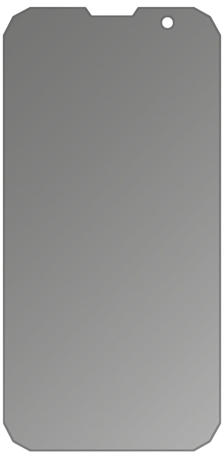 dipos Displayschutz für Geotel G1, mattierte Oberfläche, Blickschutzfilter und perfekter Passform