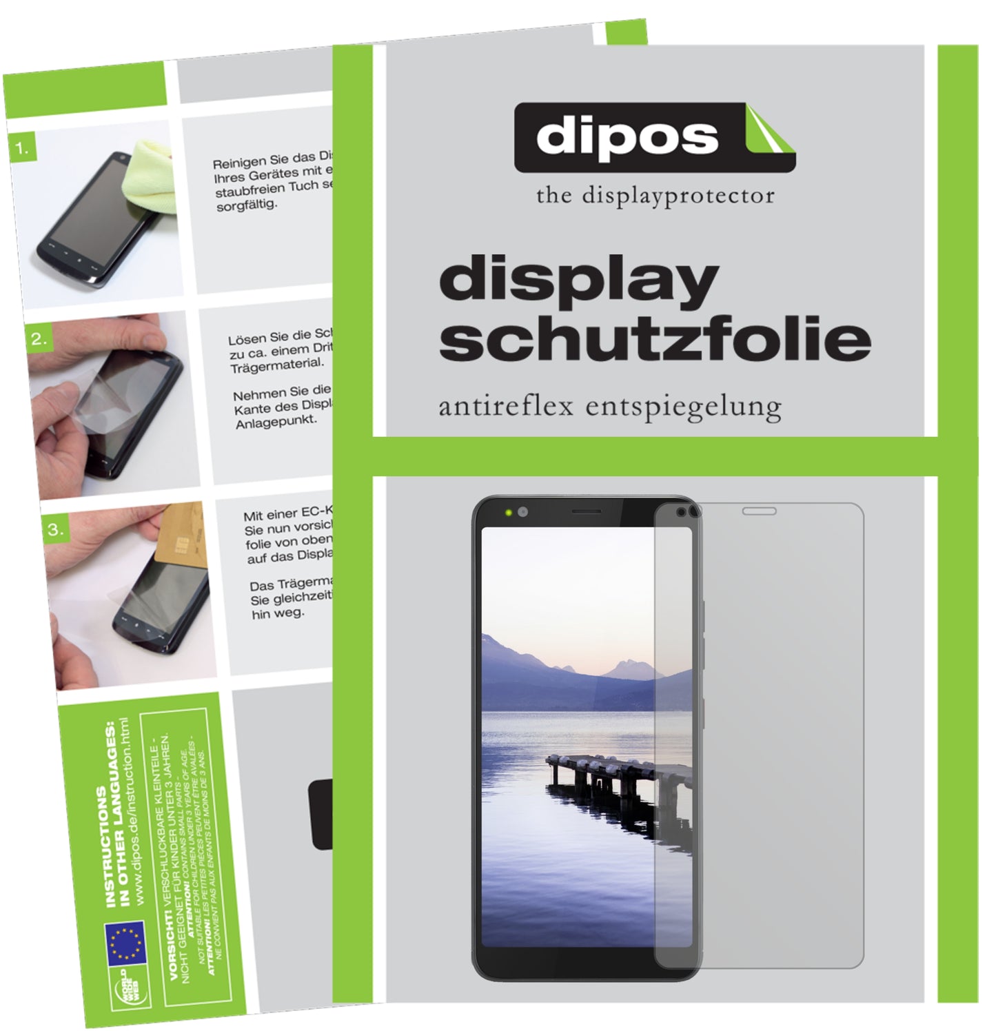 Displayschutzfolie passend für Gigaset GS370 plus