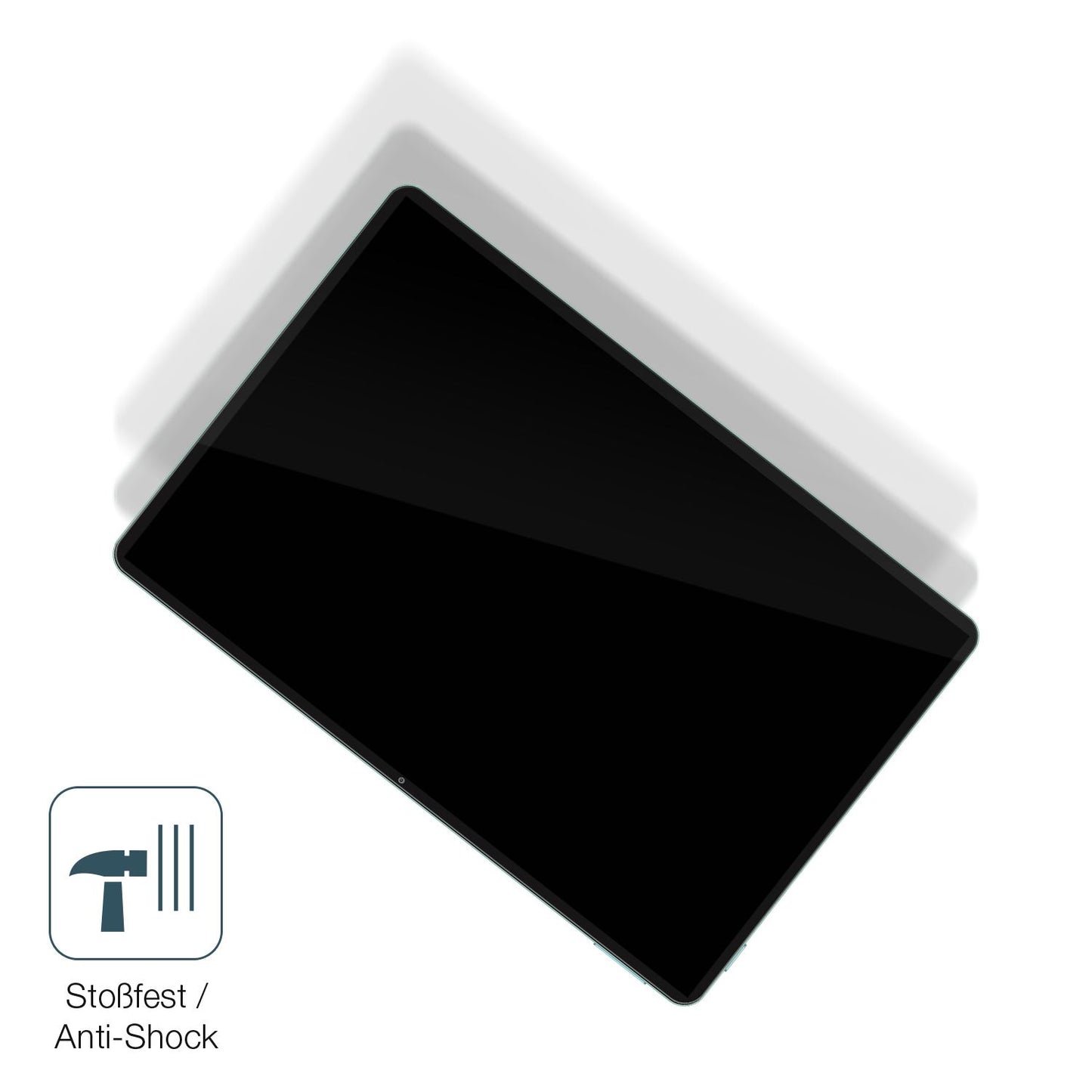 Schutz gegen Kratzer auf dem Teclast P50s Glas durch Schlüssel, Stöße gegen die Tischkante oder Stürze