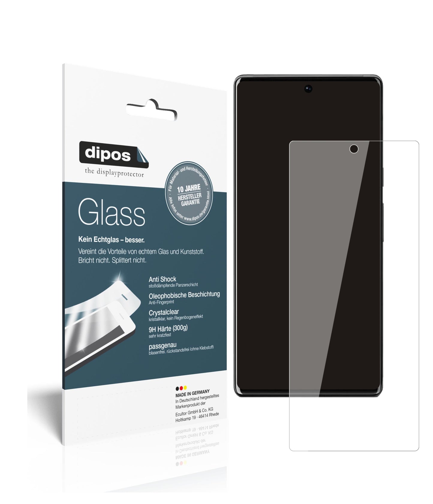 Perfekte Passform und ultimative Qualität: Unser 9H Panzerglas bietet Schutz für Google-Pixel 6