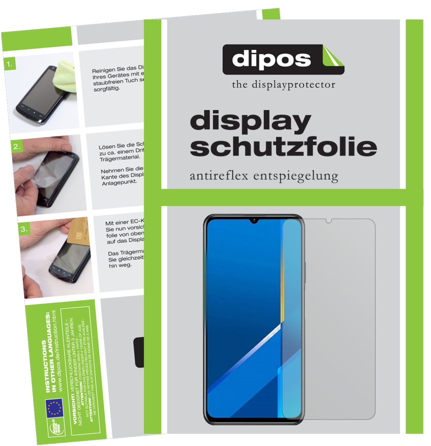 Mattes Panzerglas: Entspiegelte, dünne Folie, Fingerabdruckresistenz und Bildschirmschutz für Honor-X10 Max 5G