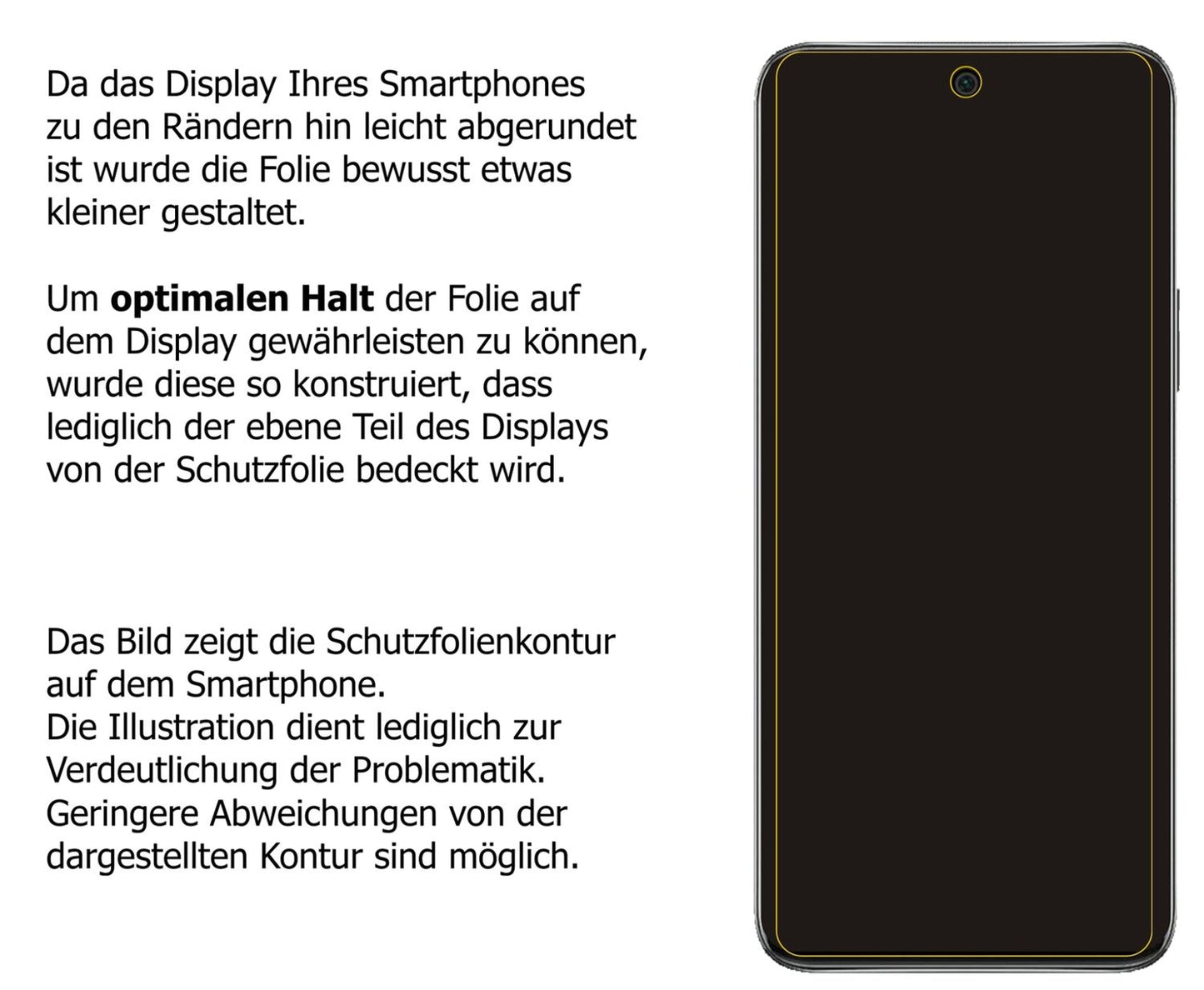 Privatsphäre-Schutz durch Sichtschutz-Folie passend zugeschnitten für Honor X20 SE