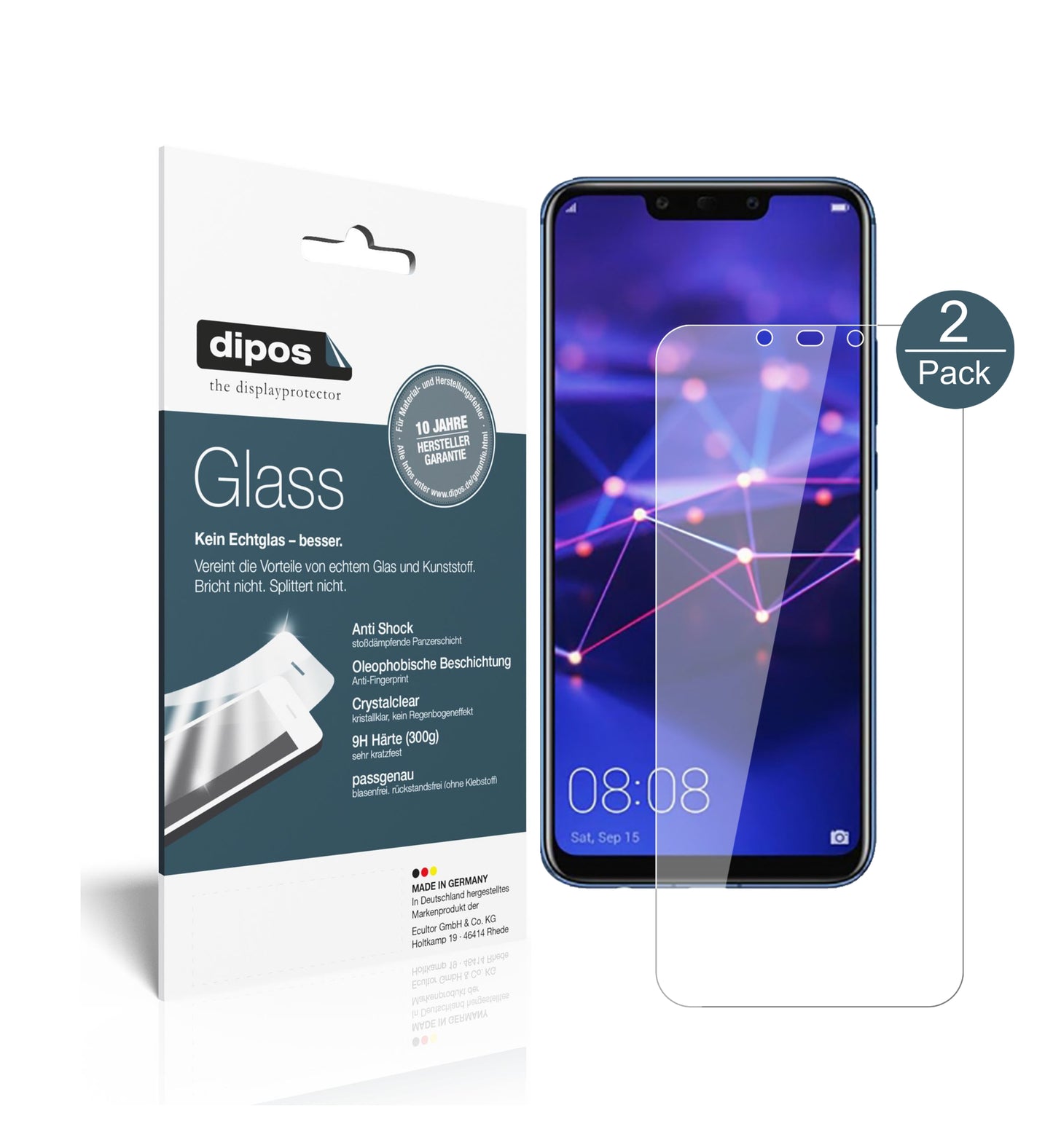 Perfekte Passform und ultimative Qualität: Unser 9H Panzerglas bietet Schutz für Huawei-Mate 20 Lite