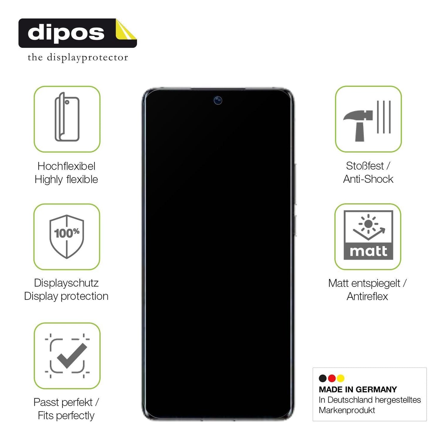 2x Full Cover Schutzfolie matt für Meizu 20 Pro (7)