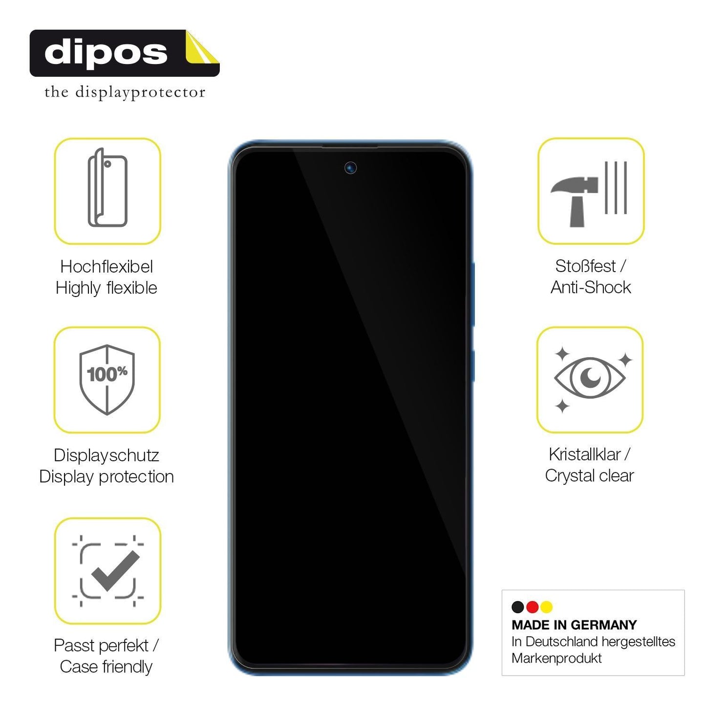 1x 3D Full Cover Schutzfolie für Omix X400 (7)