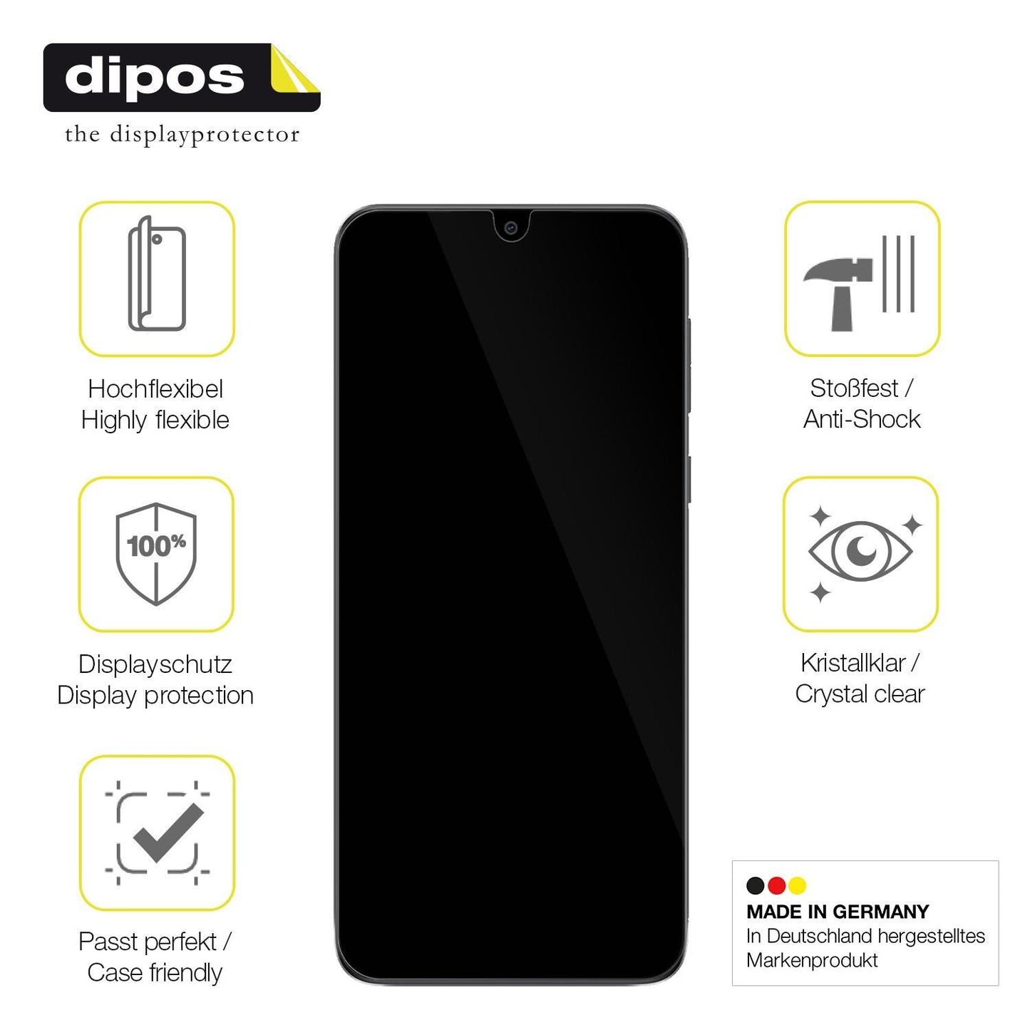 2x 3D Full Cover Schutzfolie für MOTOROLA Moto E13 (7)