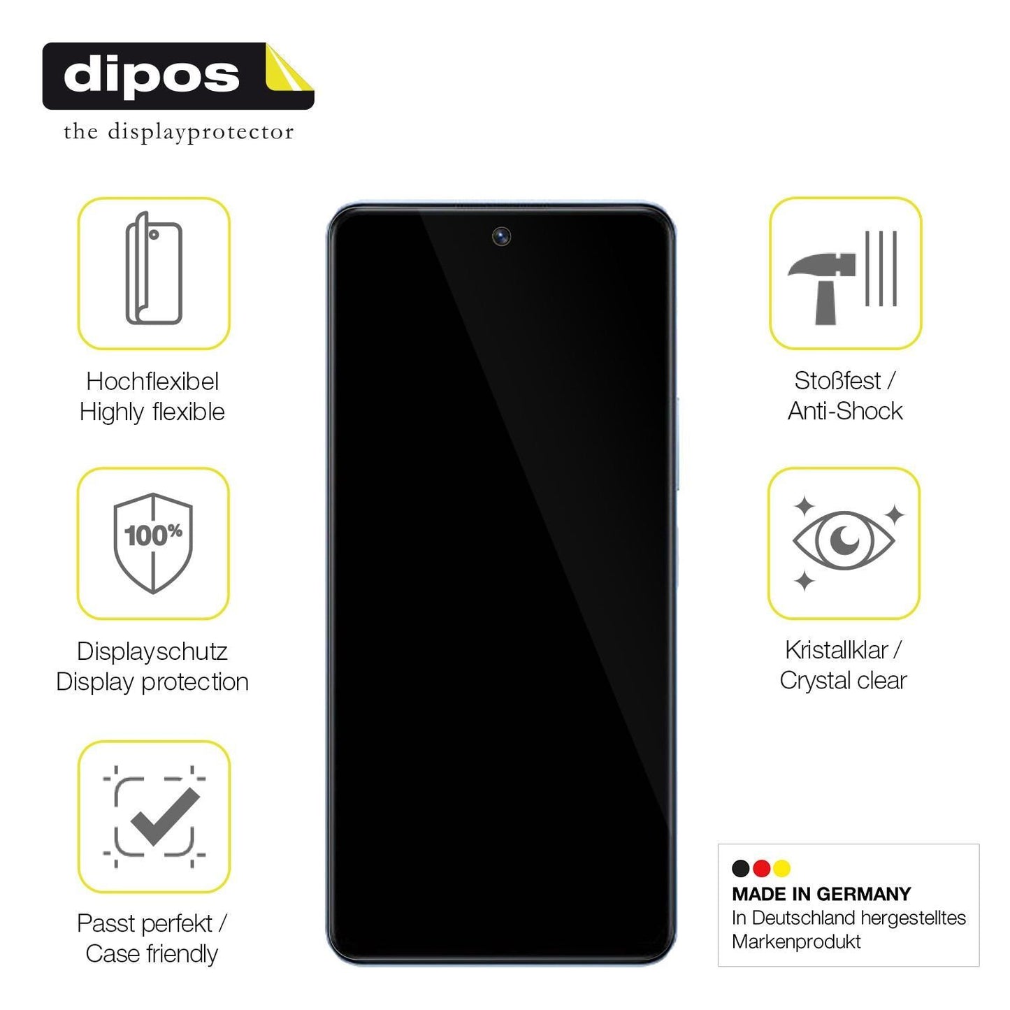 2x 3D Full Cover Schutzfolie für VIVO Y77 (7)