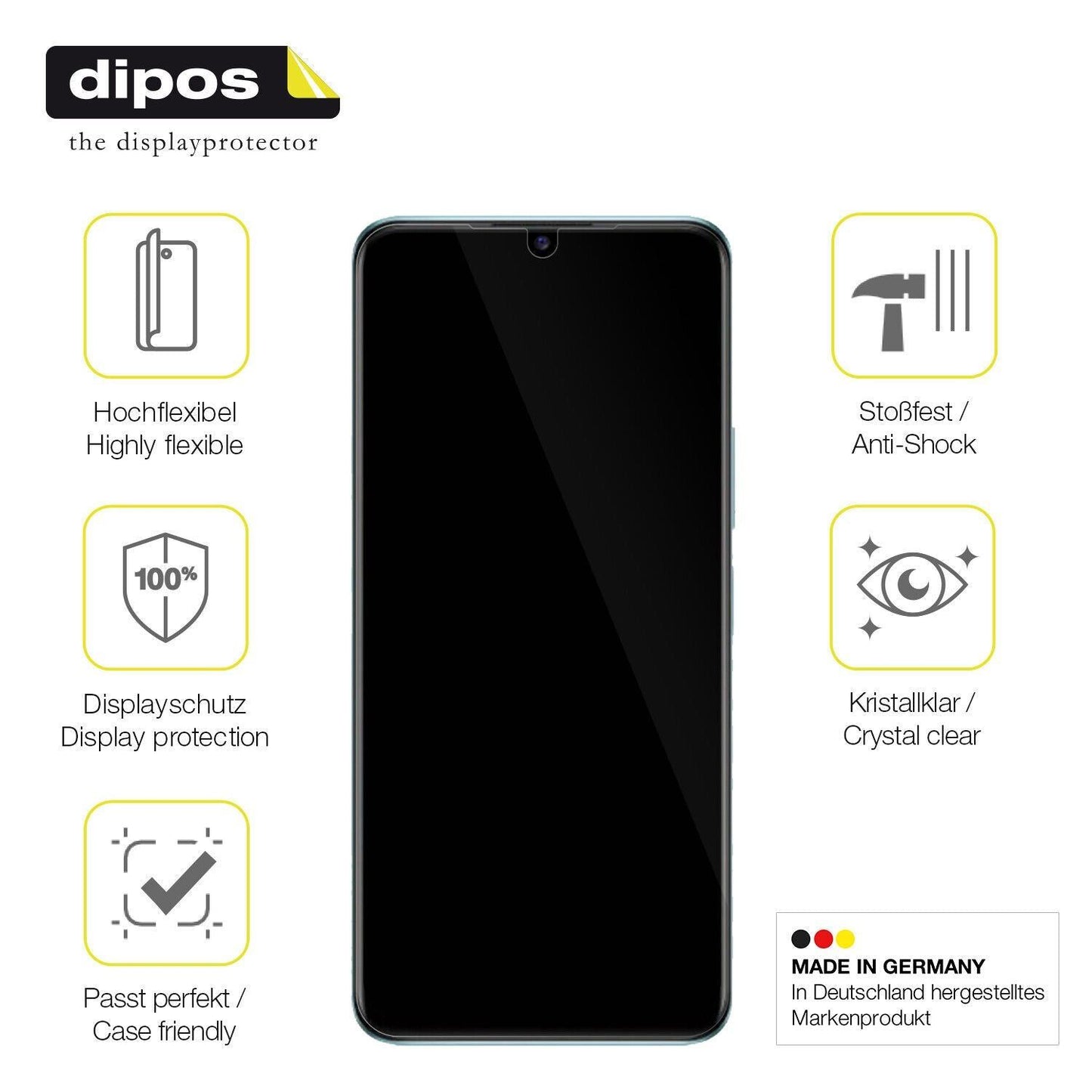 1x 3D Full Cover Schutzfolie für VIVO Y100 (7)