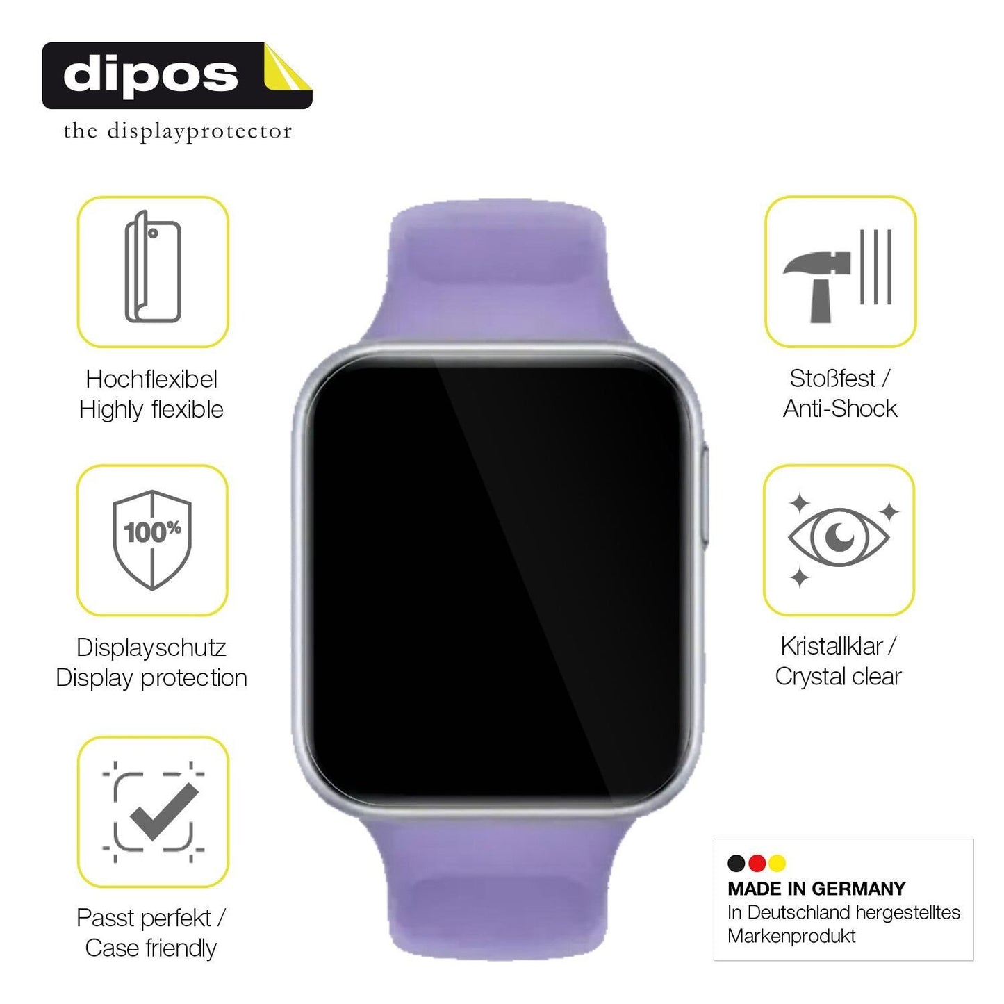 2x 3D Full Cover Schutzfolie für Oppo Watch SE (7)