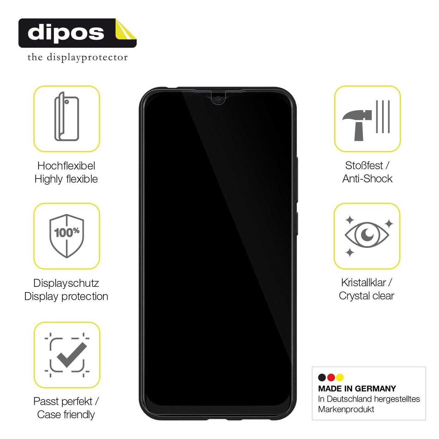 2x 3D Full Cover Schutzfolie für Alcatel 1L (2021) (7)