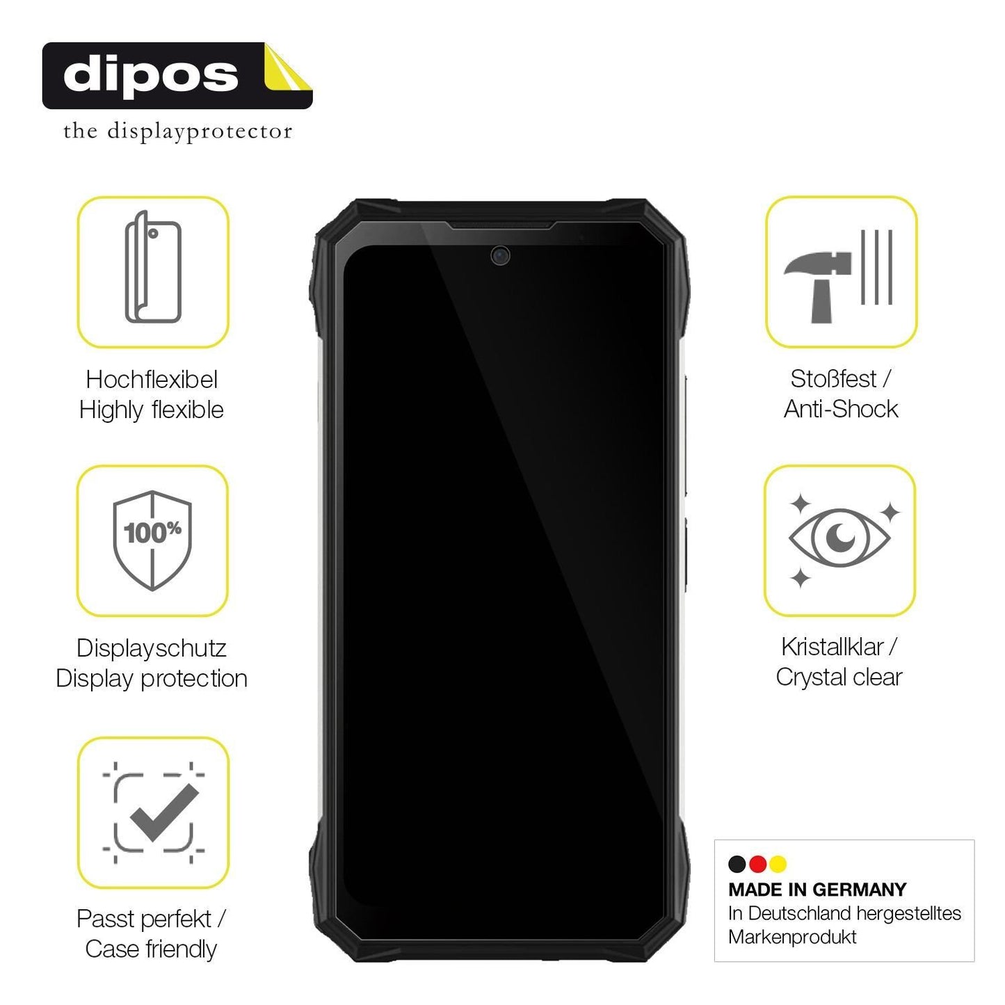 2x 3D Full Cover Schutzfolie für Doogee S89 Pro (7)