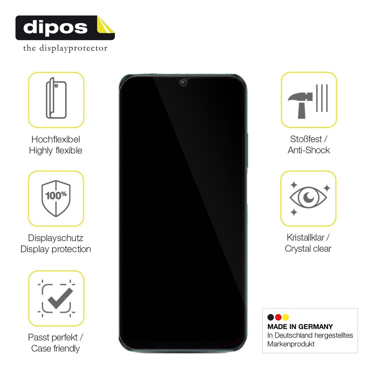 2x 3D Full Cover Schutzfolie für WALTON Primo R10 (7)