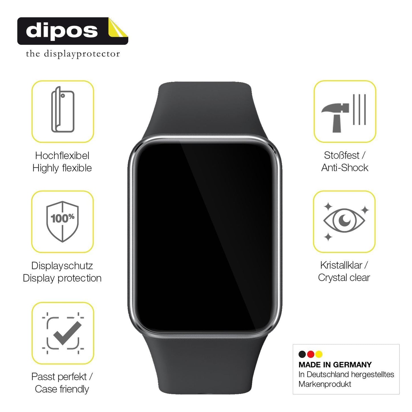 2x 3D Full Cover Schutzfolie für Xiaomi Smart Band (7)