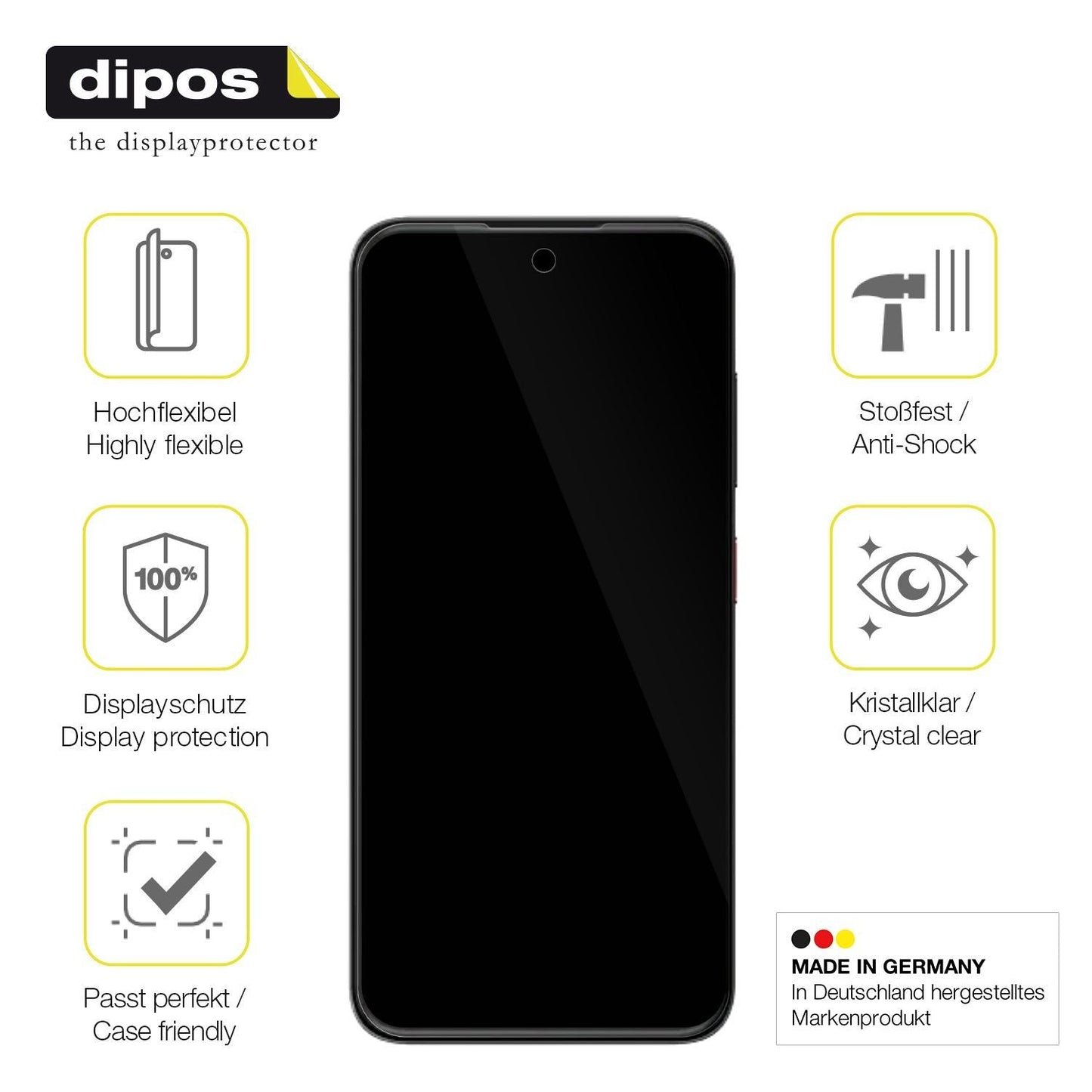 2x 3D Full Cover Schutzfolie für ZTE Blade V70 Vit (7)