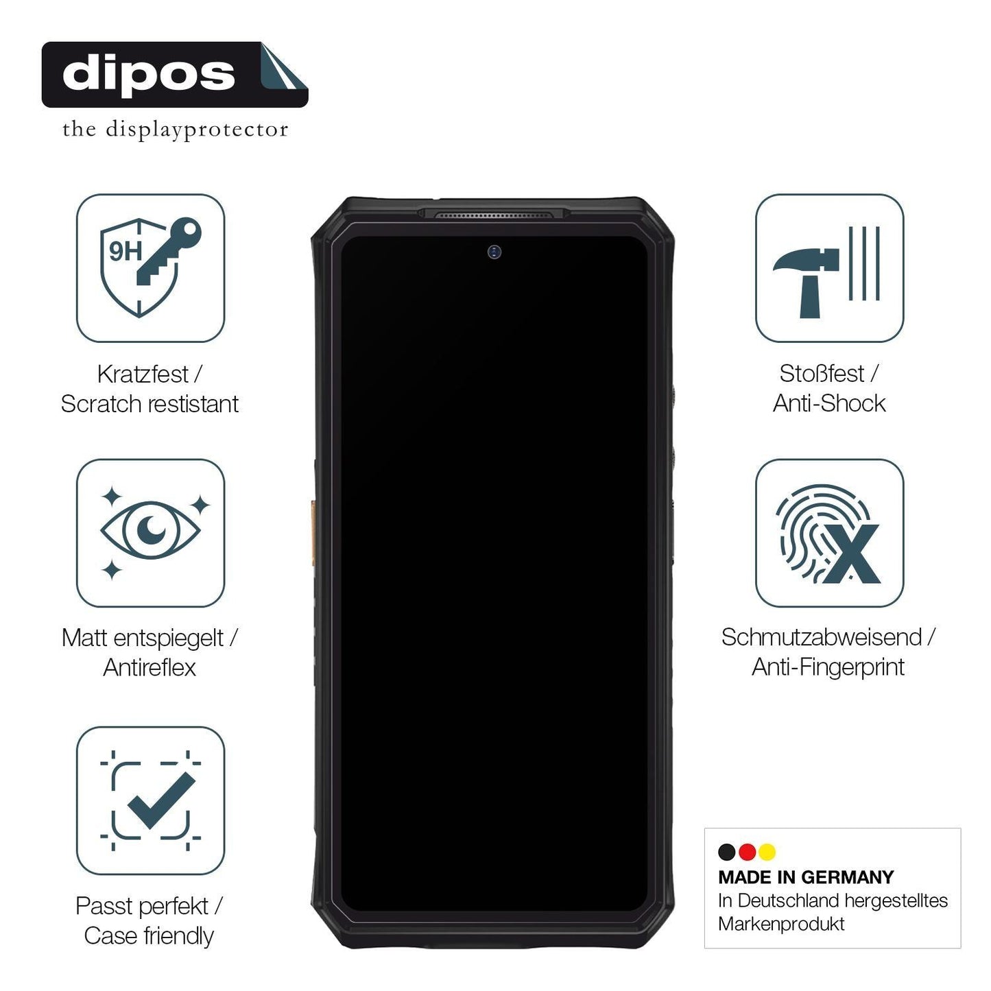 2x 9H Schutzfolie matt für Ulefone Armor 28 Ultra (7)