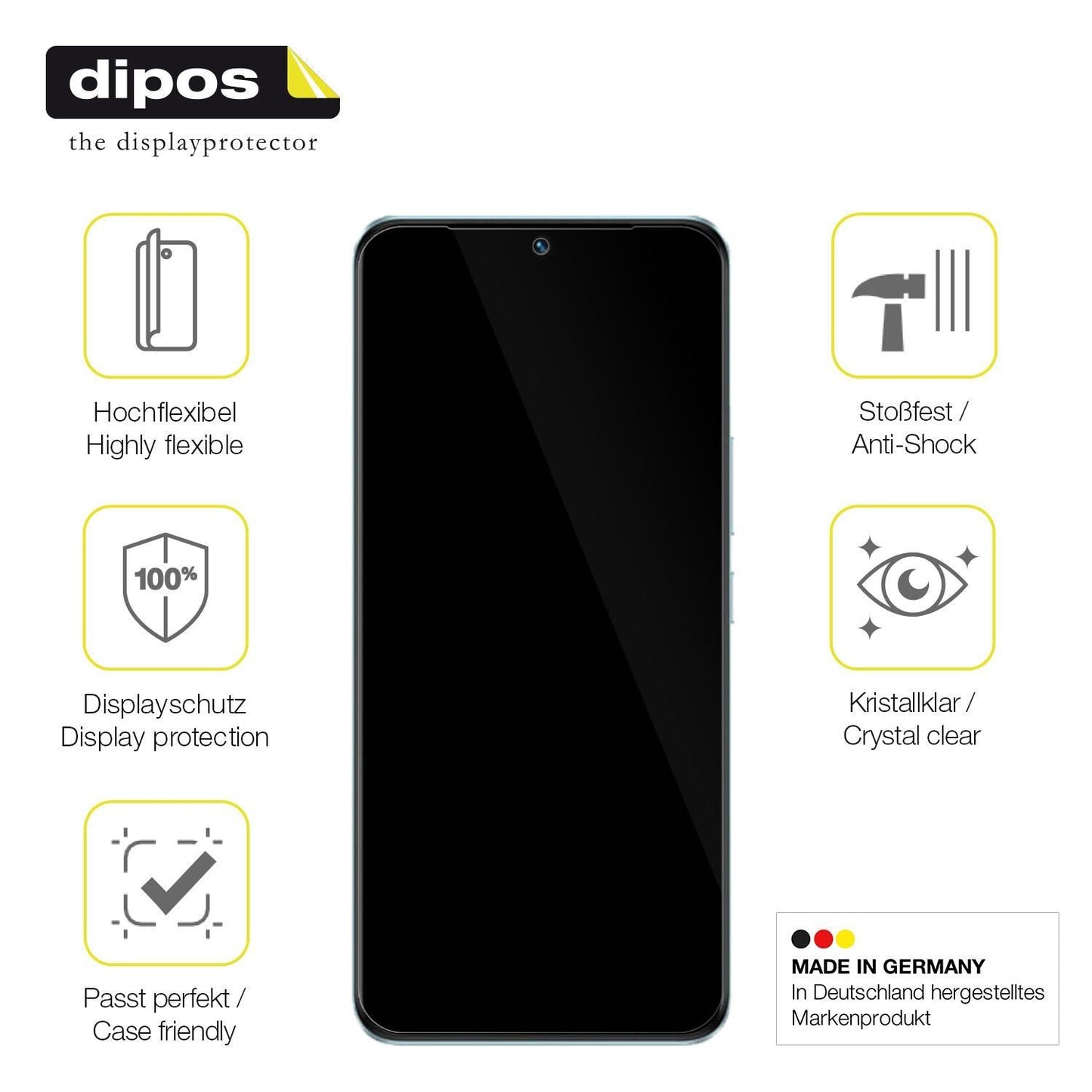 2x 3D Full Cover Schutzfolie für VIVO iQOO Z6 Pro (7)