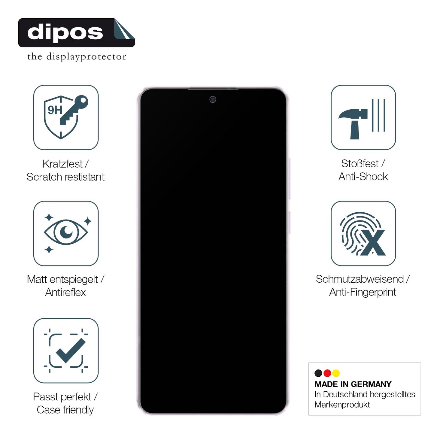 2x 9H Schutzfolie matt für Oppo Reno 14 Pro Panzer (7)