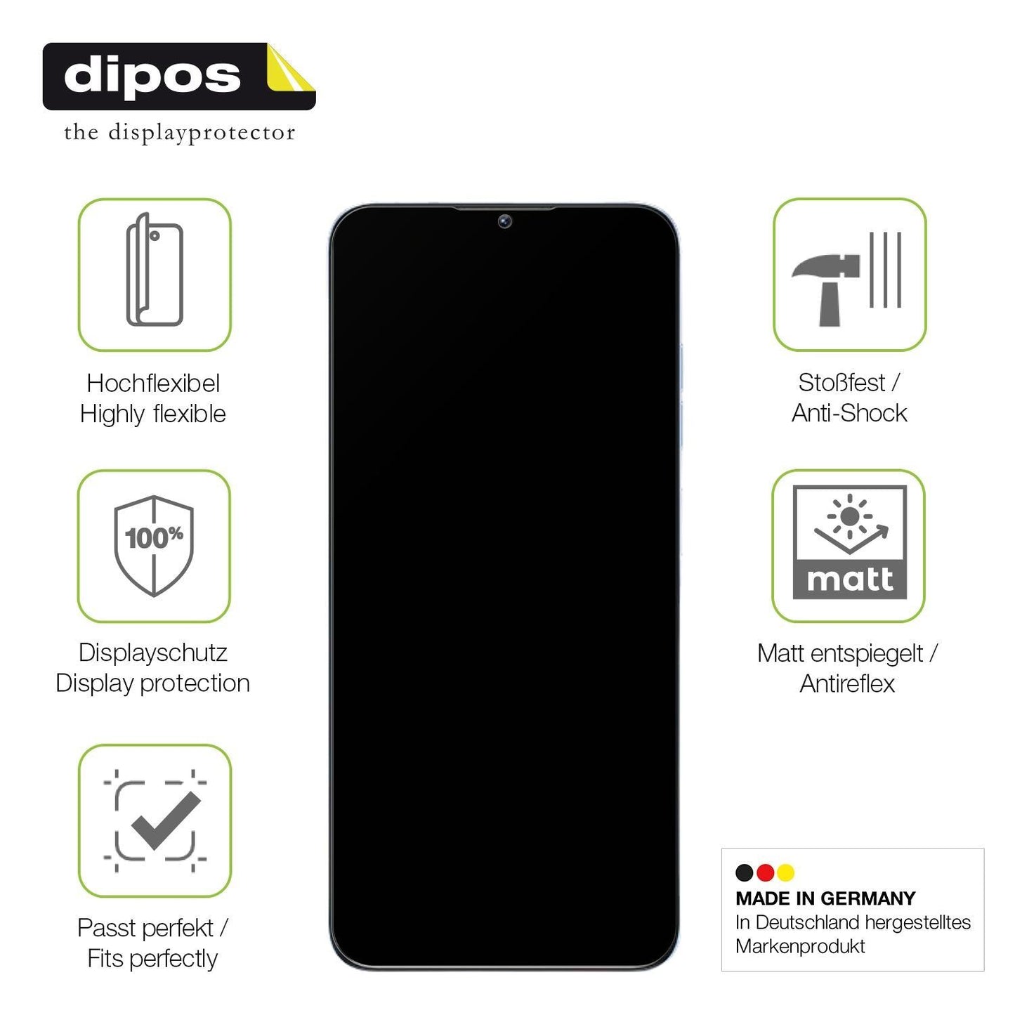 2x Full Cover Schutzfolie matt für Oukitel C1 Pro (7)