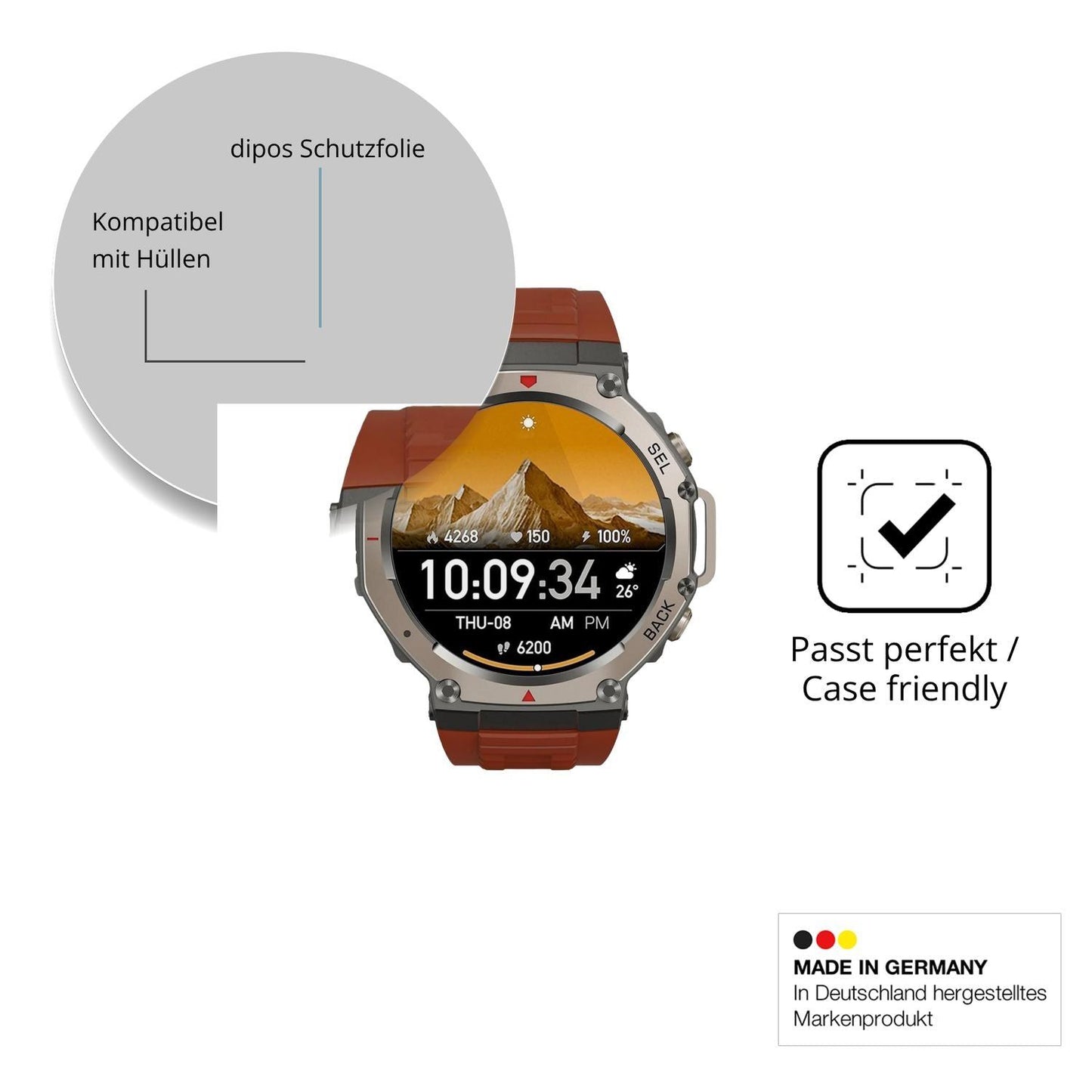 2x Schutzfolie klar für ScanSnap iX1600 Display-Sc (7)