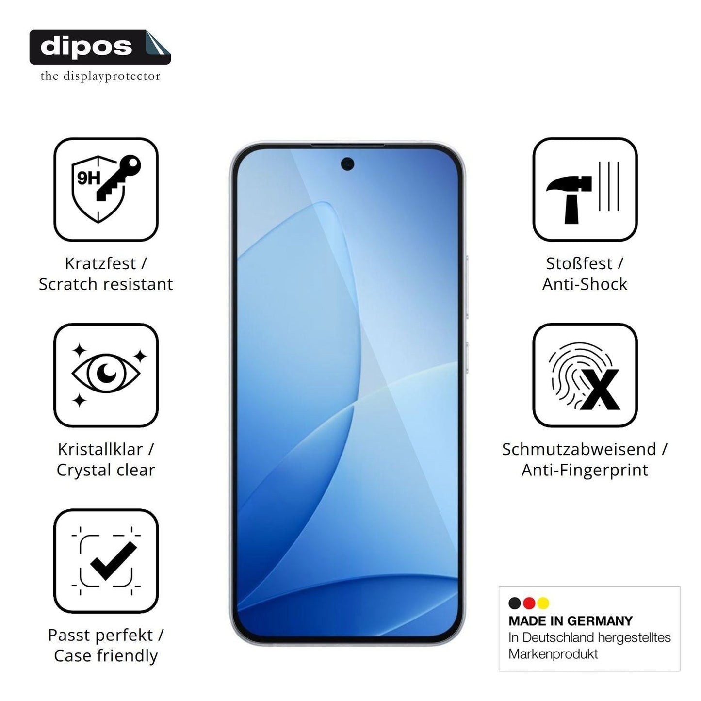 2x 9H Schutzfolie für Oppo A6s Pro Panzerfolie (7)