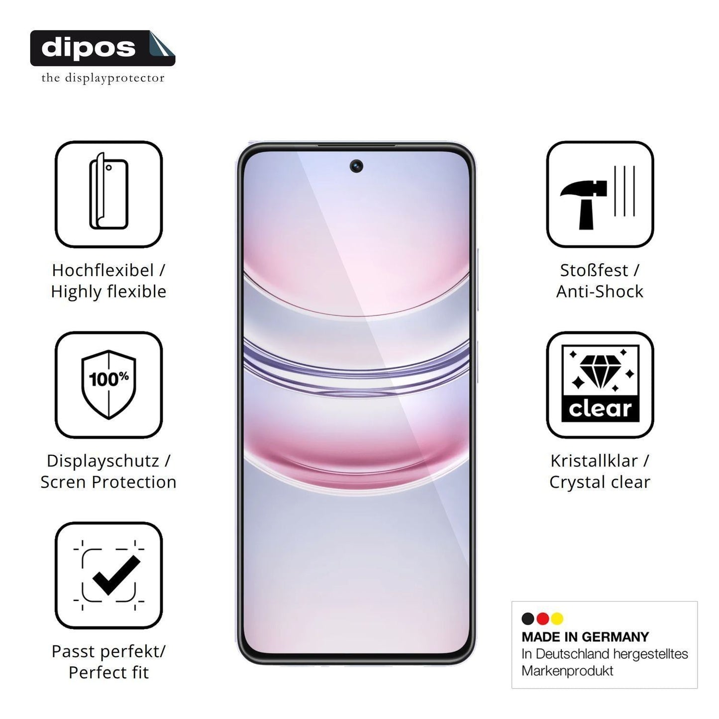 2x 3D Full Cover Schutzfolie für Realme C73 (7)