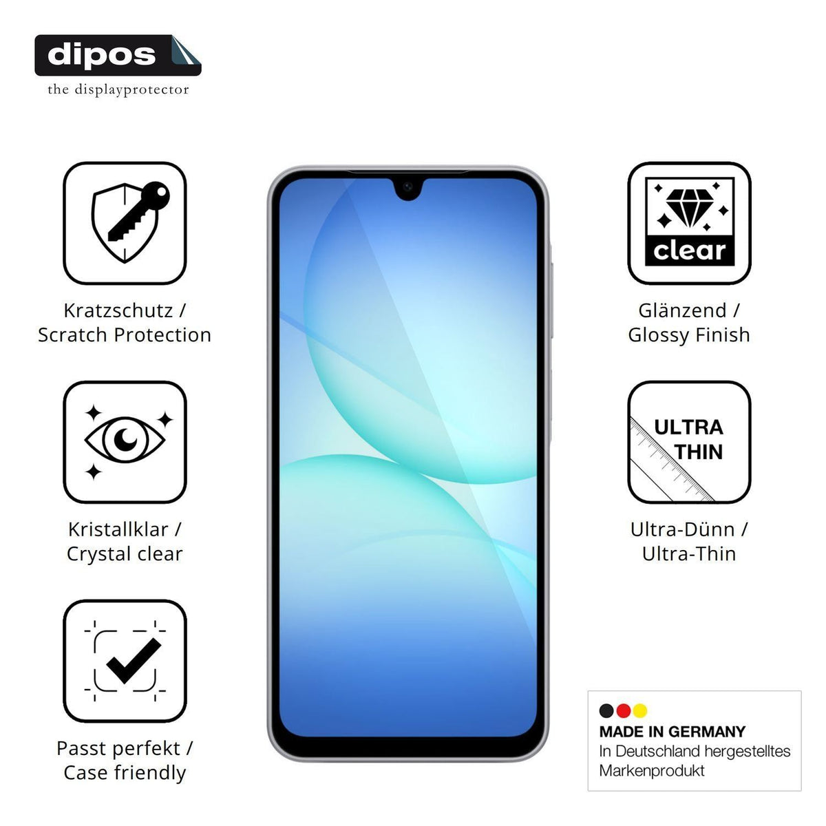 4x Schutzfolie klar für Samsung Galaxy Buddy5 Disp (7)