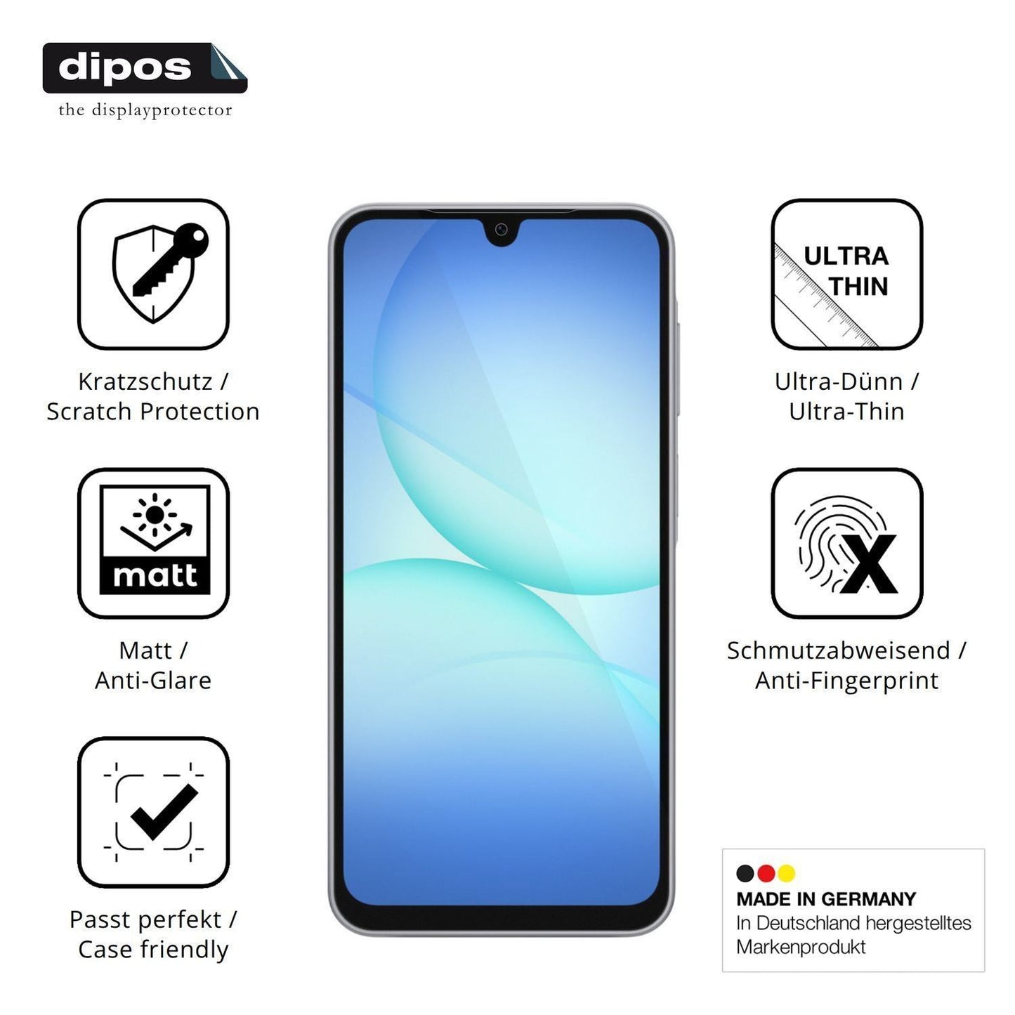 4x Schutzfolie matt für Samsung Galaxy Buddy5 Disp (7)