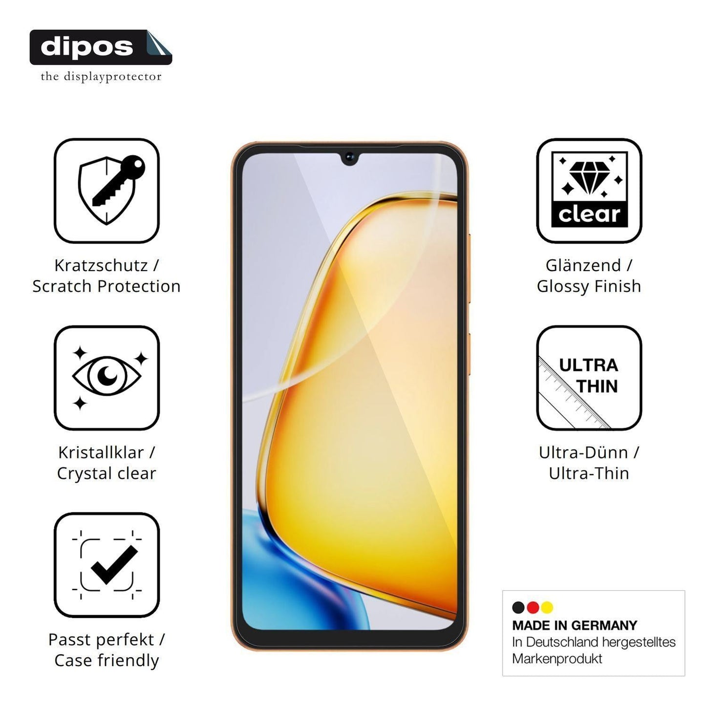 4x Schutzfolie klar für Hotwav A25 Ultra Display-S (7)