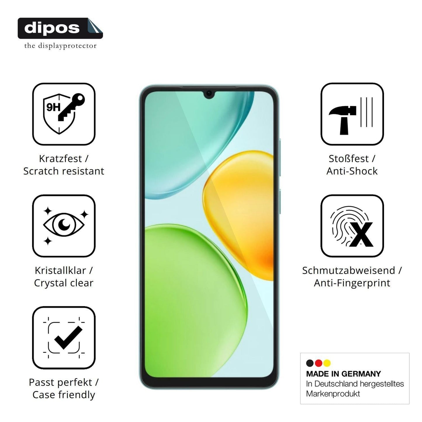 2x 9H Schutzfolie für Honor 500 Smart 5G Panzerfol (7)