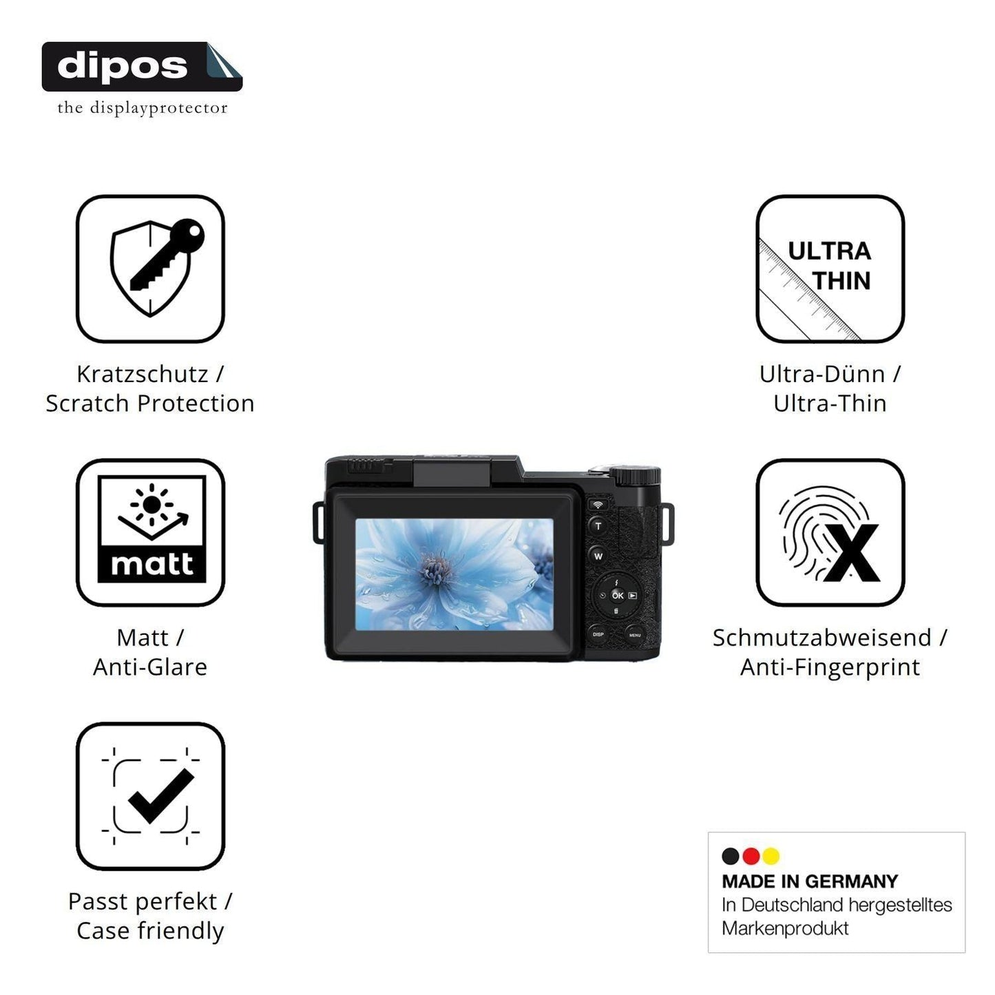 4x Schutzfolie matt für LONGYI R10 Display-Schutzf (7)