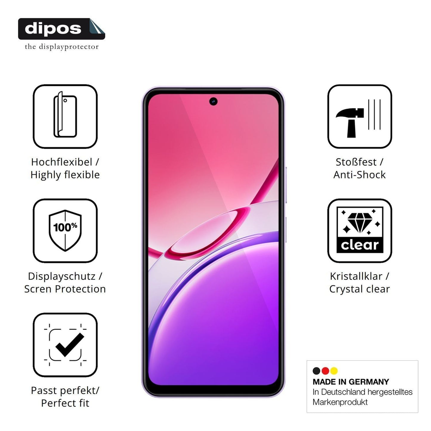 2x 3D Full Cover Schutzfolie für Vivo Y31s 2026 (7)
