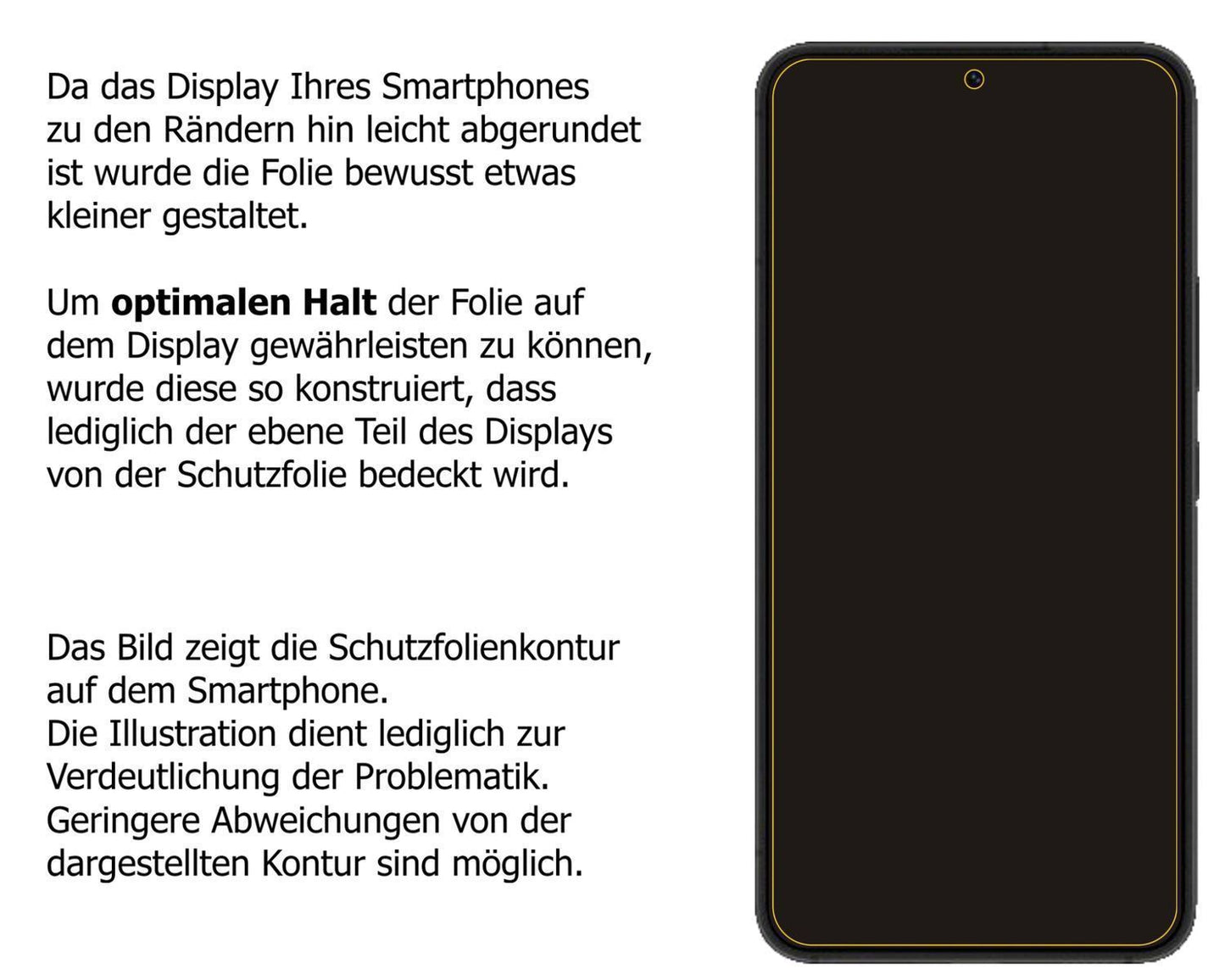 Blickschutzfolie für Samsung Galaxy S22 Plus matt (5)