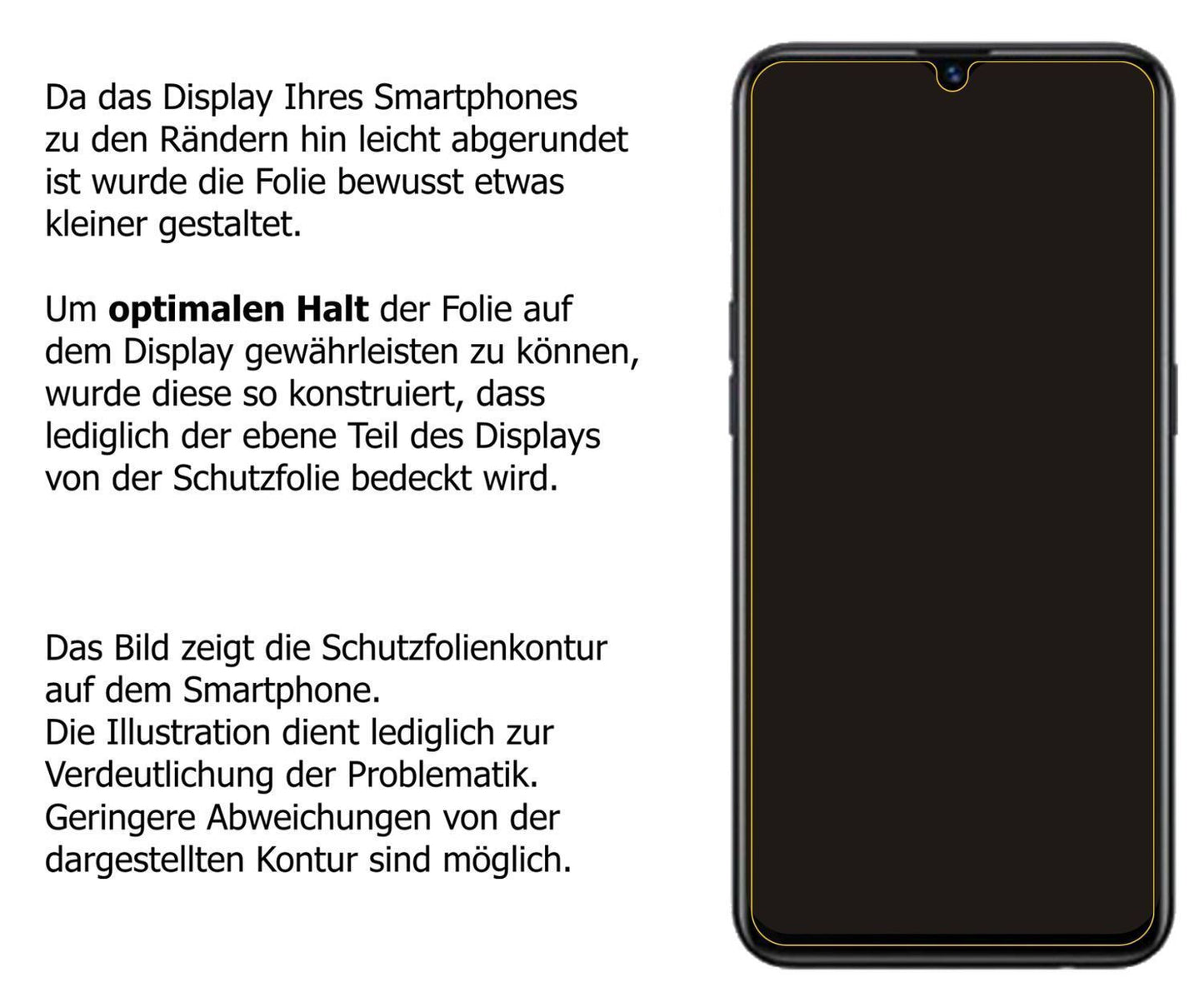 6x Schutzfolie matt für OPPO A5S Display-Schutzfol (6)