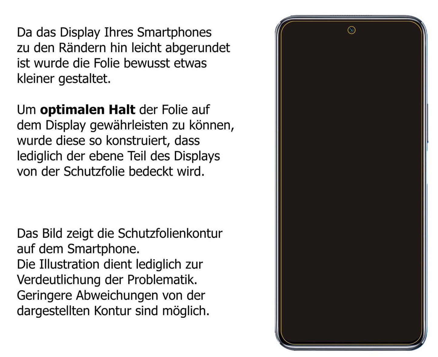 Blickschutzfolie für Honor Play 5T Pro matt Schutz (5)