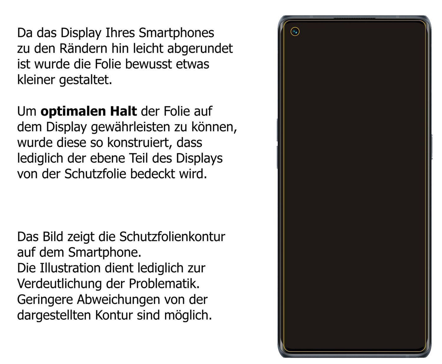 1x Schutzfolie klar für Oppo Reno5 Pro Plus 5G Dis (5)