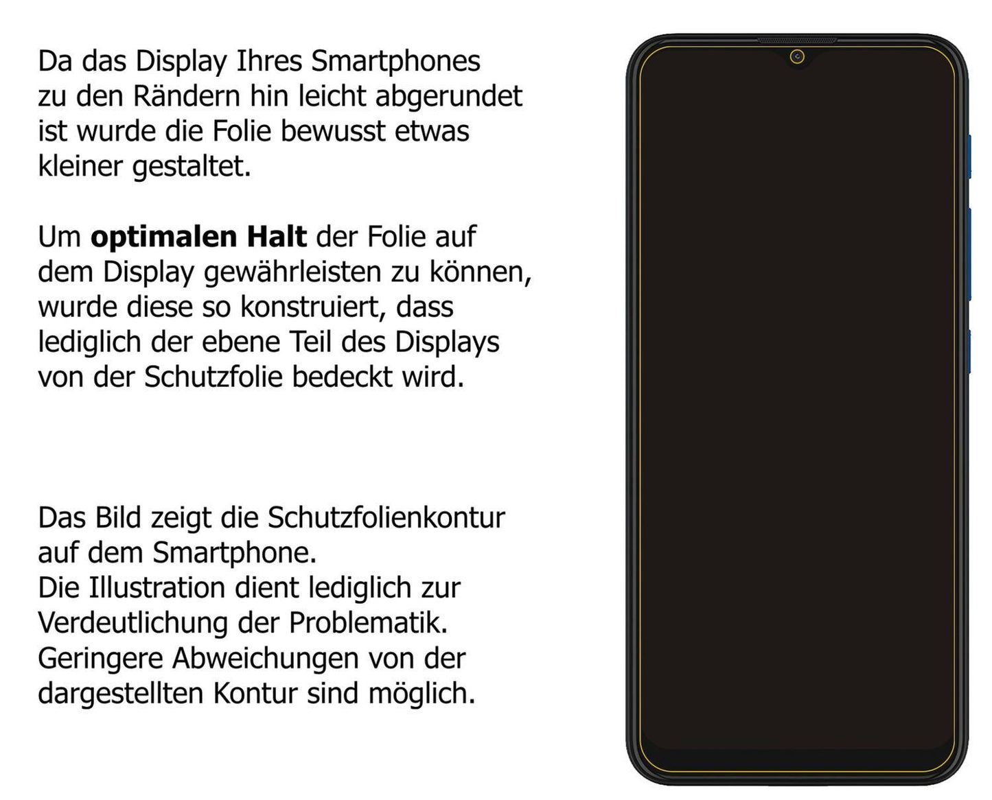 6x Schutzfolie klar für Motorola Moto E7 Plus Disp (5)