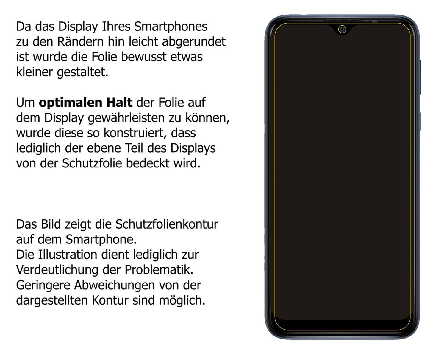 6x Schutzfolie matt für Wiko Y81 Display-Schutzfol (6)