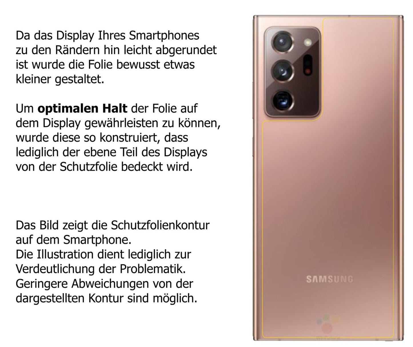 1x Schutzfolie matt für Samsung Galaxy Note 20 Ult (6)
