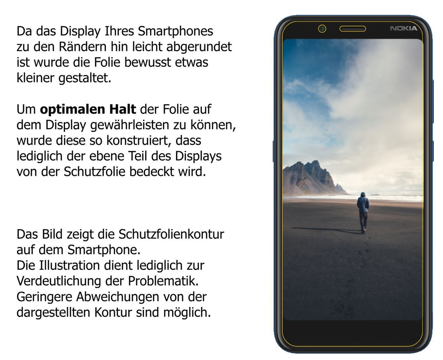 6x Schutzfolie klar für Nokia C2 Tennen Display-Sc (5)