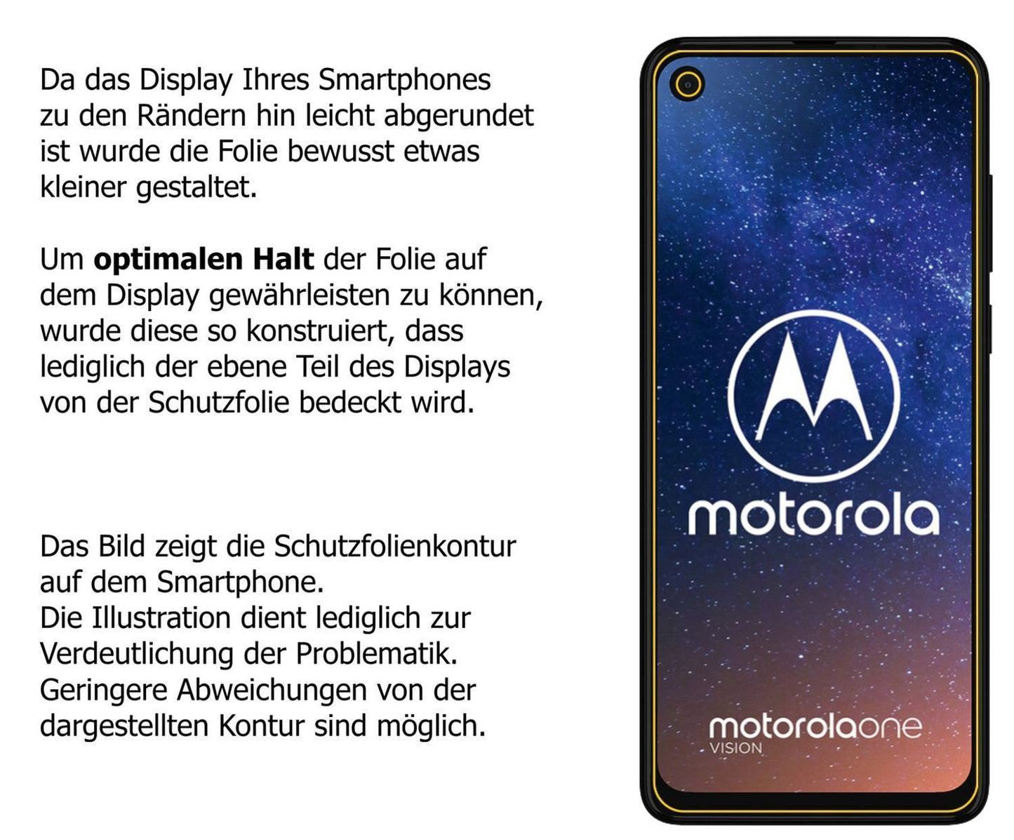 4x Schutzfolie matt für Motorola P50 Display-Schut (6)