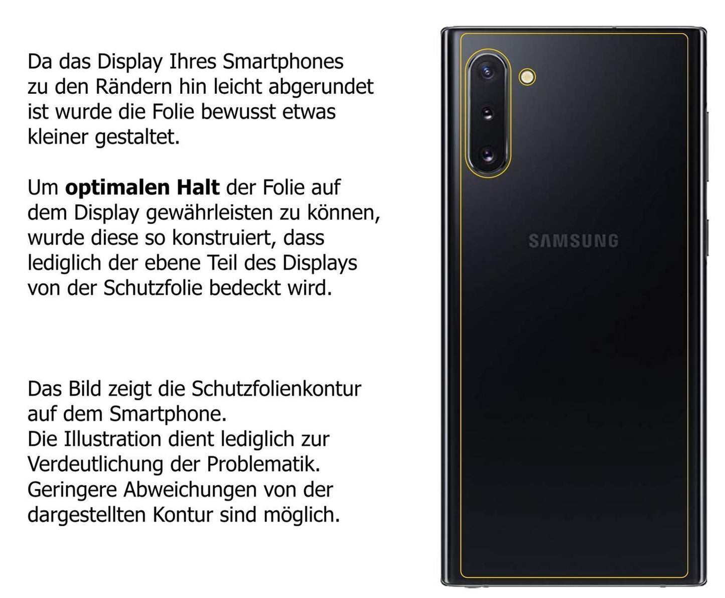 6x Schutzfolie klar für Samsung Galaxy Note 10 5G (5)