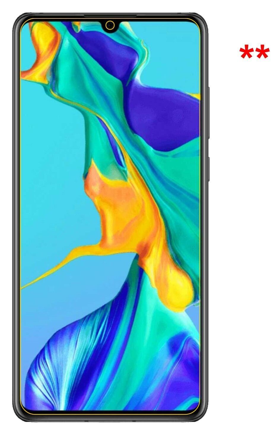 6x Schutzfolie klar für Huawei P30 Display-Schutzf (5)