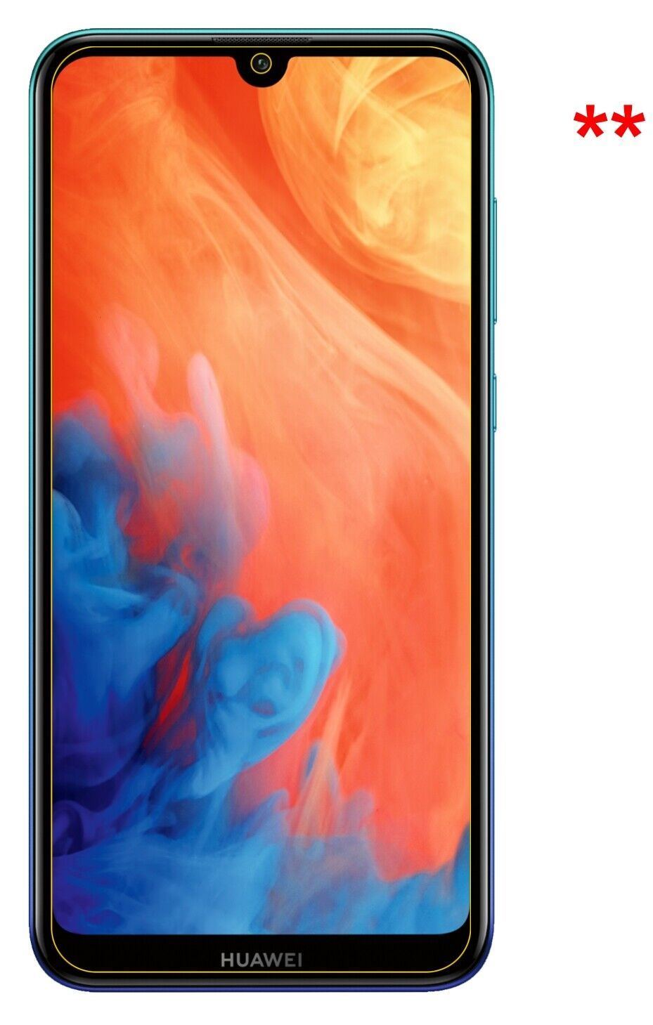Blickschutzfolie für Huawei Y7 (2019) matt Schutzf (5)