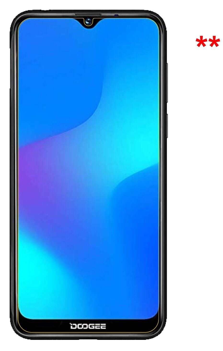 5x Schutzfolie matt für Doogee Y8 Display-Schutzfo (6)
