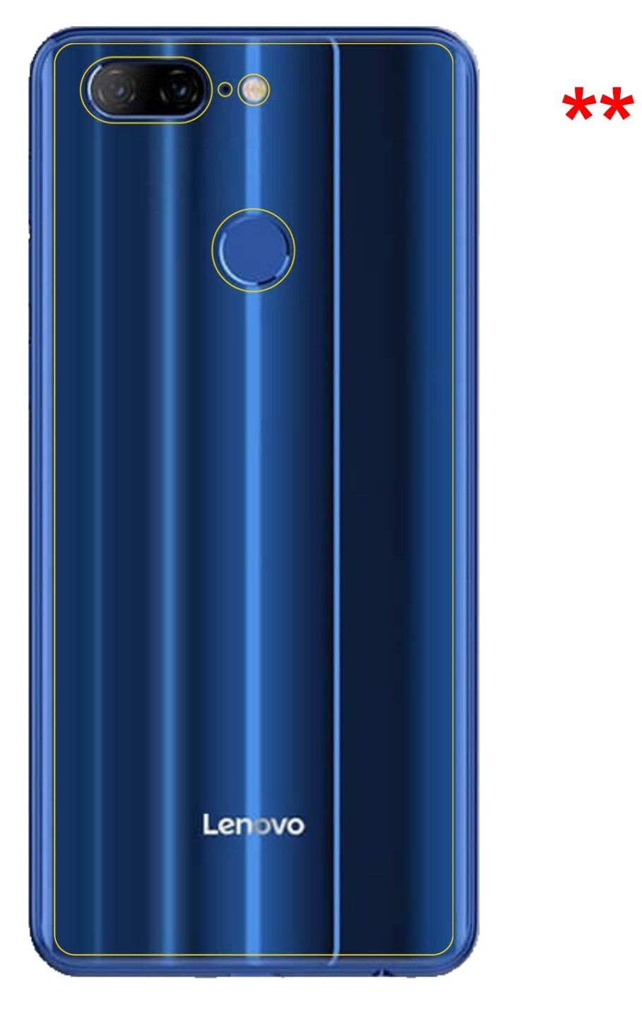 2x 9H Schutzfolie für Lenovo K9 Rückseite Panzerfo (9)