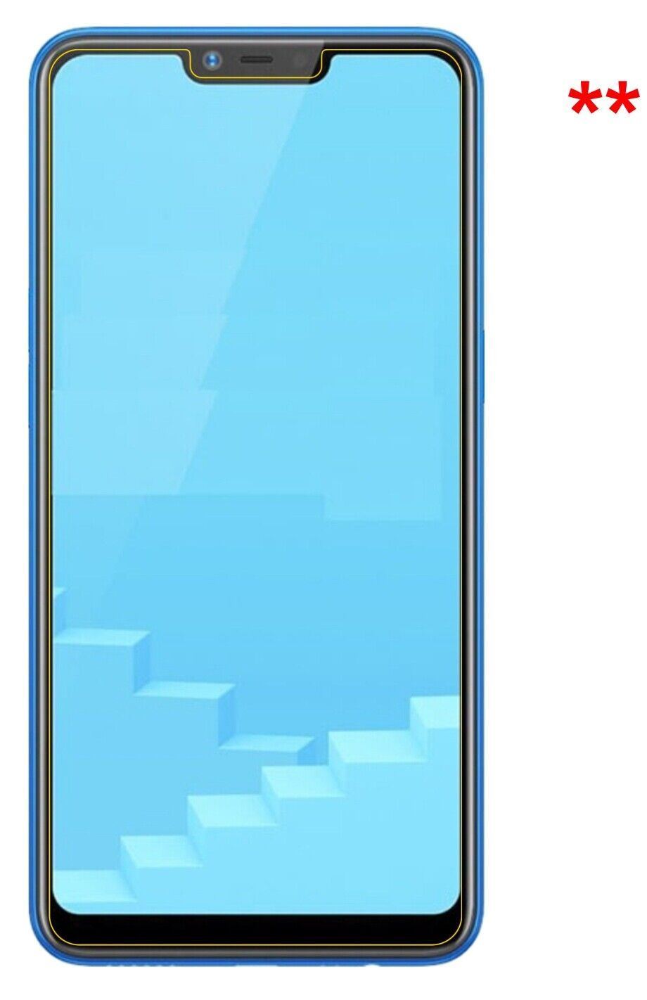 Blickschutzfolie für Oppo Realme C1 matt Schutzfol (5)